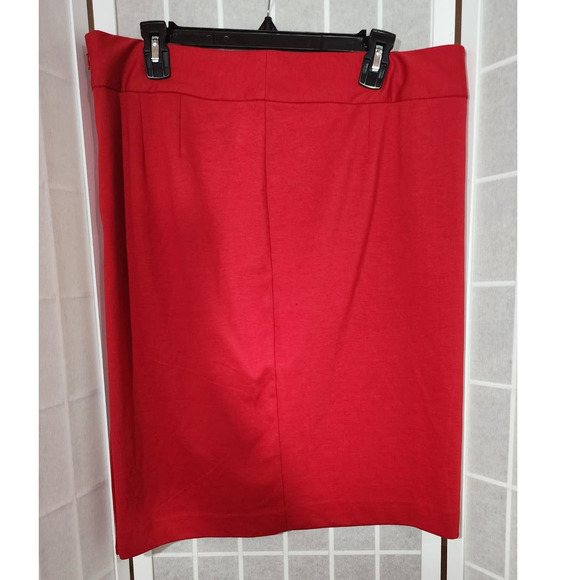 Lane Bryant Women's Straight Pencil Solid Zipper Career Workwear Plus Size: 14 - Picture 2 of 6